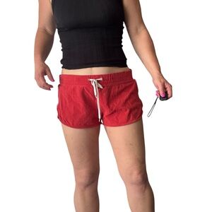 Fossil Women's Red Casual Shorts